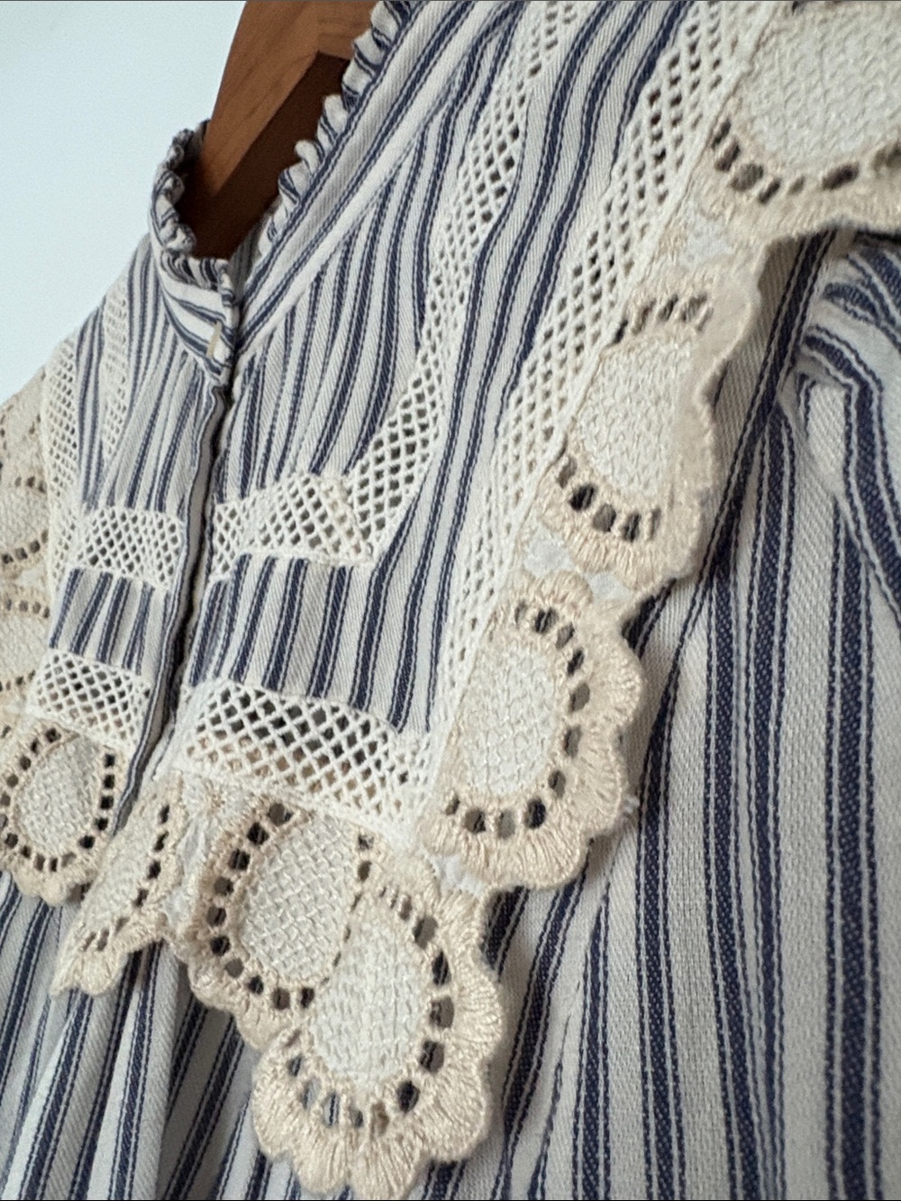 MANGO Swiss Embroidery Cotton Blouse - Picture 8 of 10